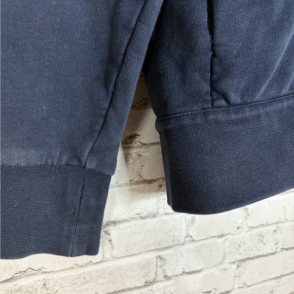 Armani Exchange Ombré Blue Zip Up Hoodie - Picture 2 of 6